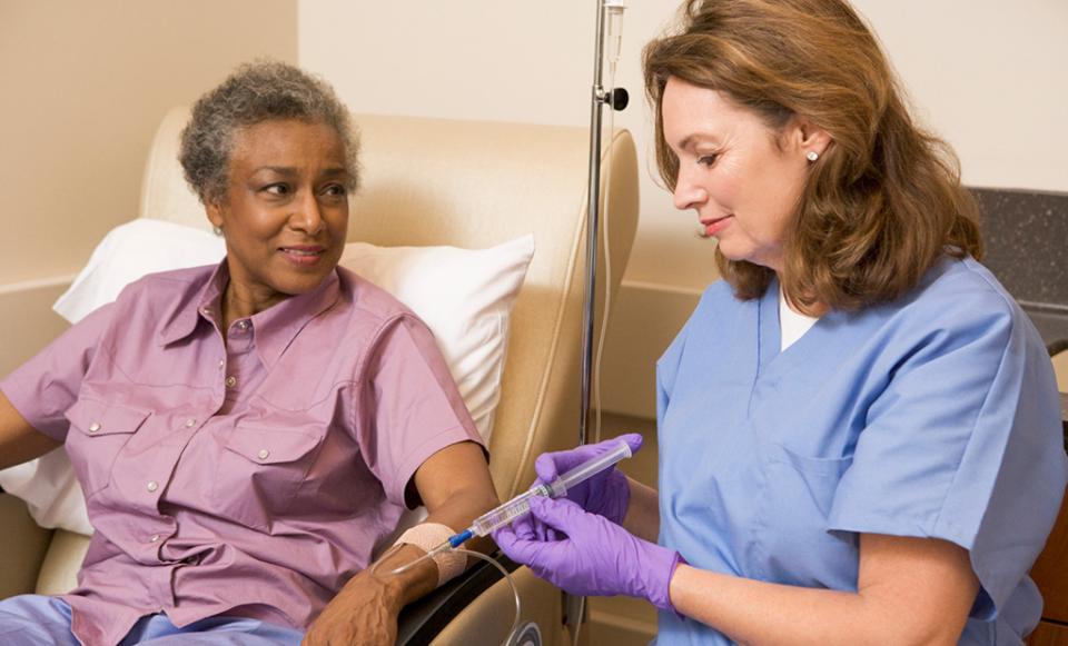 womangetsinjection 96649383 1024x620 Doctor patient healthcare