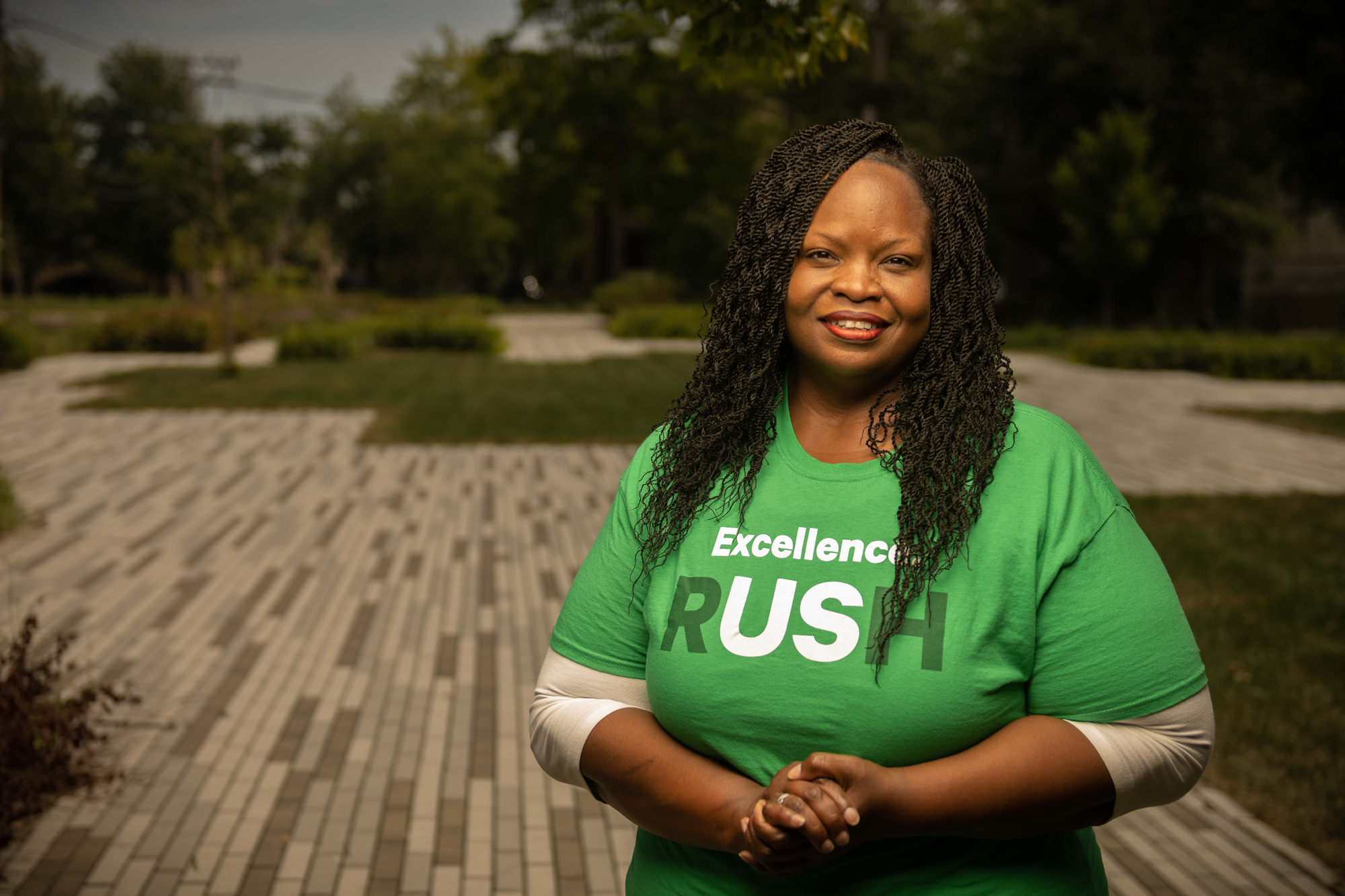 Redia Holman, a patient navigator at Rush University Medical Center.