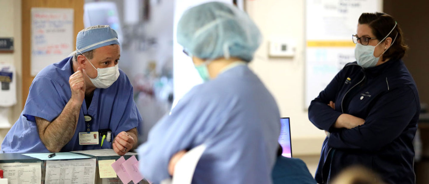 Doctors in Maryland fighting COVID-19