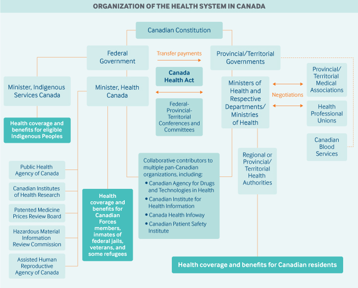 Role of government in health care - Health System Org Chart