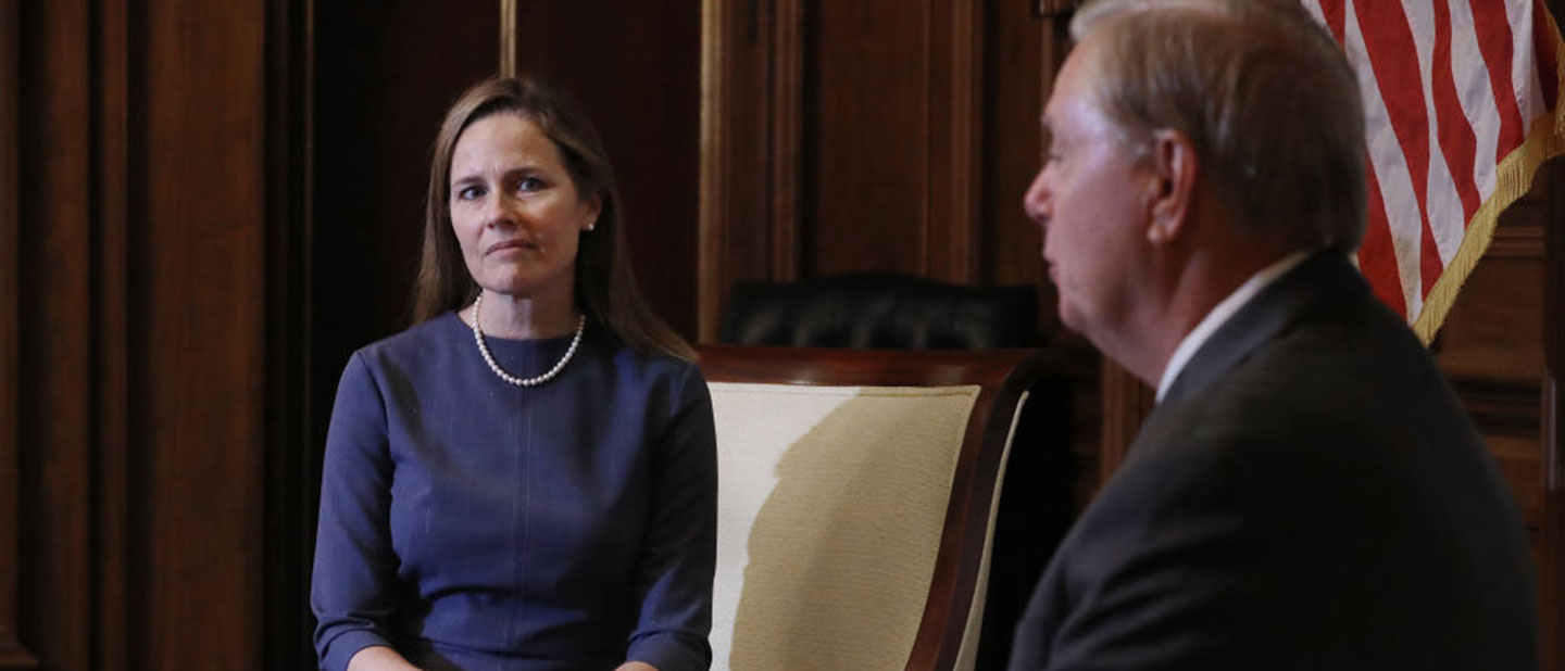 Judge Barrett meets with senators