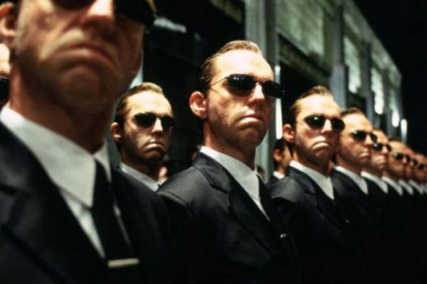 Matrix Agent Smith_3x2 Matrix Agent Smith