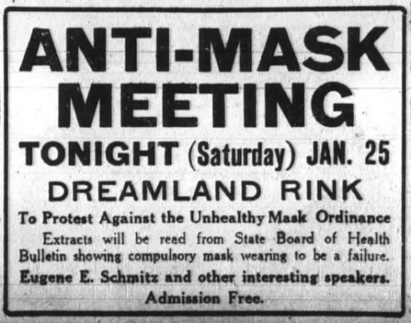 anti mask newspaper