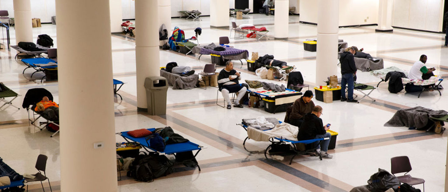 homeless shelter during COVID-19