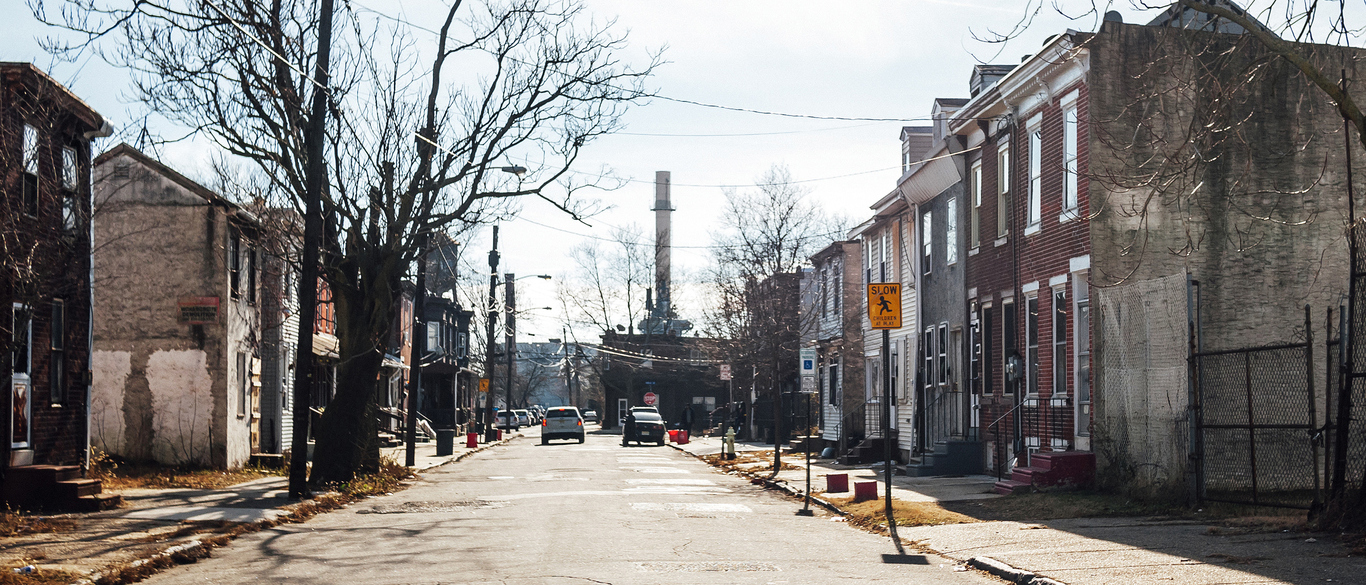 low income neighborhood