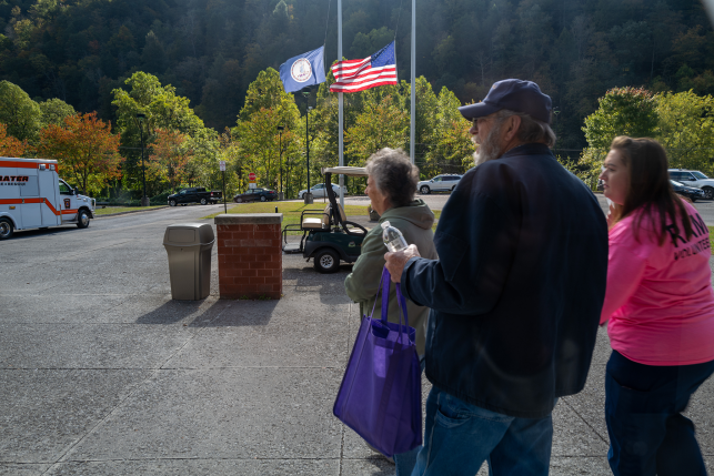people come out of clinic