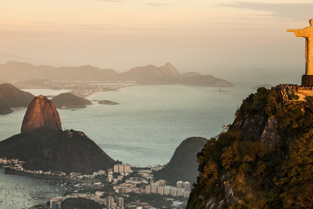 Aerial image of Rio de Janeiro