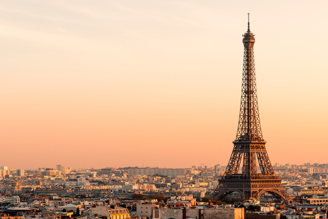 View of eiffel tower