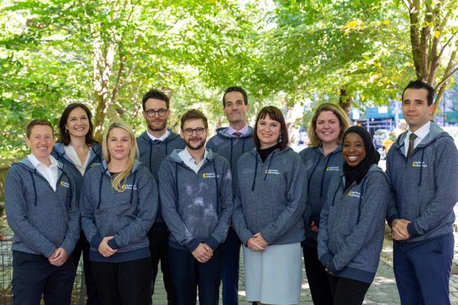 Photo of 2022–23 Harkness Fellows during their Orientation Seminar in New York City