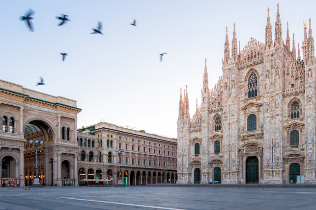 View of Milan Cathedral