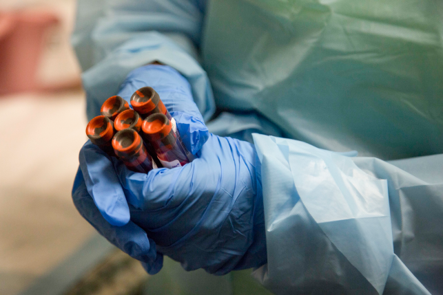 A medical worker organizes antibody tests at the Transformé Medical Center in White Plains, N.Y., on Apr. 29, 2020. The Affordable Care Act’s essential health benefits requirement — designed to ensure that health plans cover a standard set of benefits — is now a decade old. Photo: Pablo Monsalve/VIEWpress via Getty Images