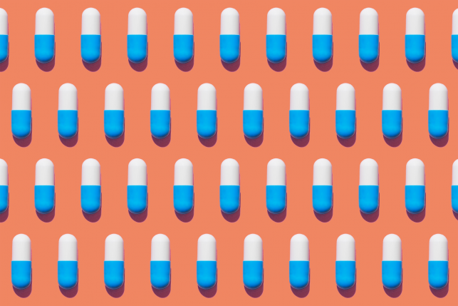 Rows of pills