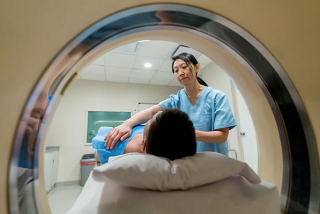 MRI being taken in the U.S.