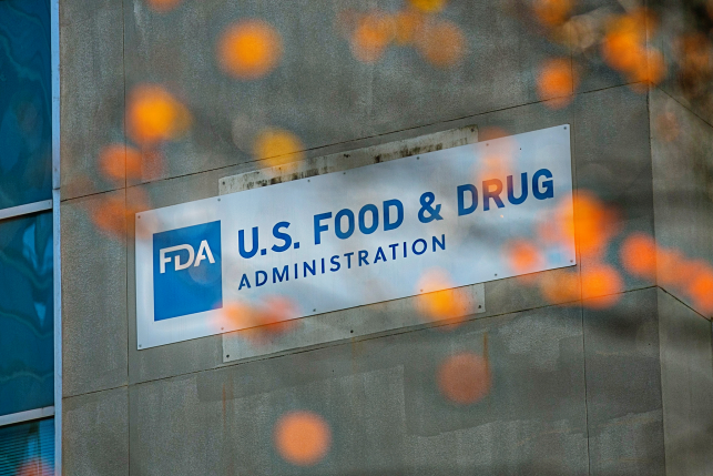United States FDA office building sign