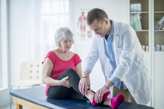 Medicare patient avoiding joint-replacement