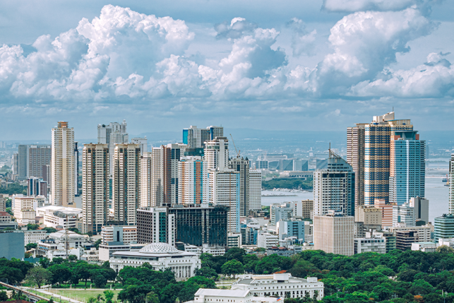 Philippines skyline