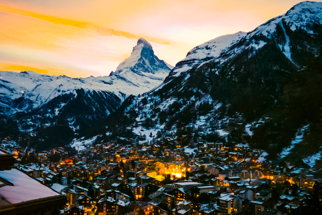 View of Switzerland