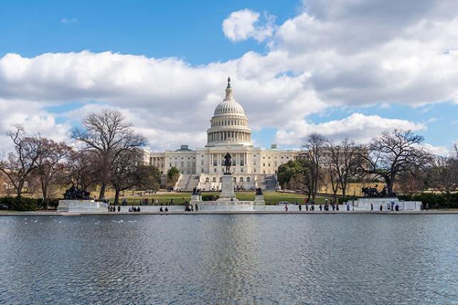 U.S. Capitol Building as Congress Turns to Health Care