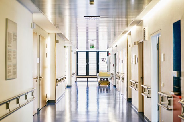 hospital corridor