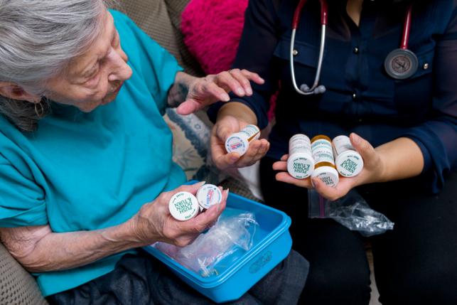 prescription medications elderly homecare