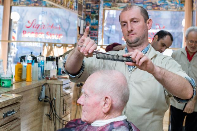 health workers barber