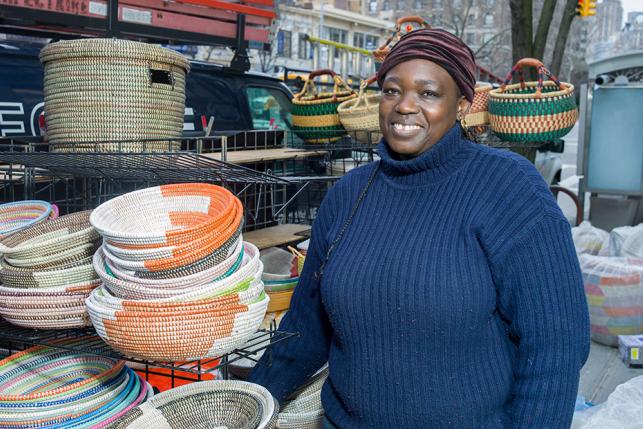 health workers baskets