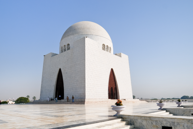 Jinnah Mausoleum or the National Mausoleum in Karachi Pakistan