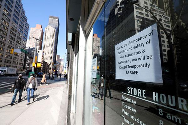 business closed due to COVID-19