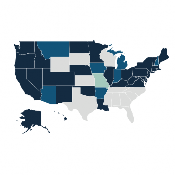 Medicaid Expansion Status Map