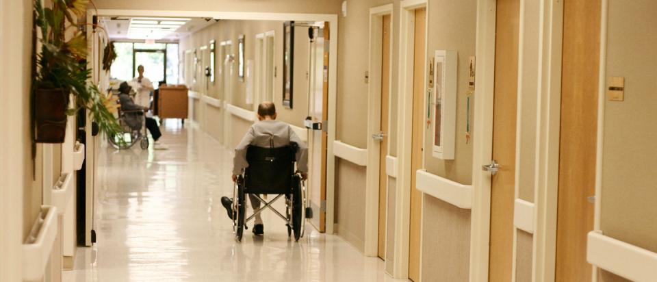 dual eligible man in nursing home