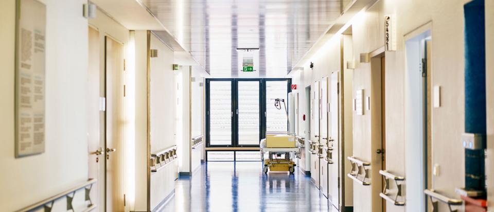 hospital corridor