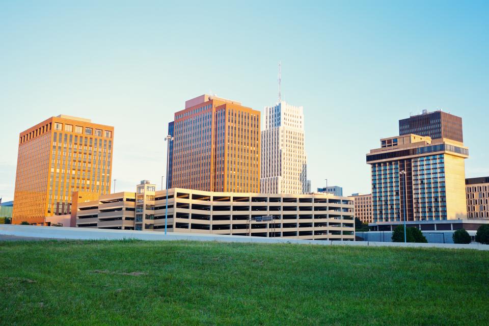 akron skyline Akron, Ohio