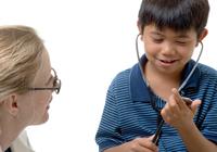 pediatrician-with-boy Pediatrician with Boy