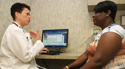 healthreform dtr pat sm Doctor talking to patient