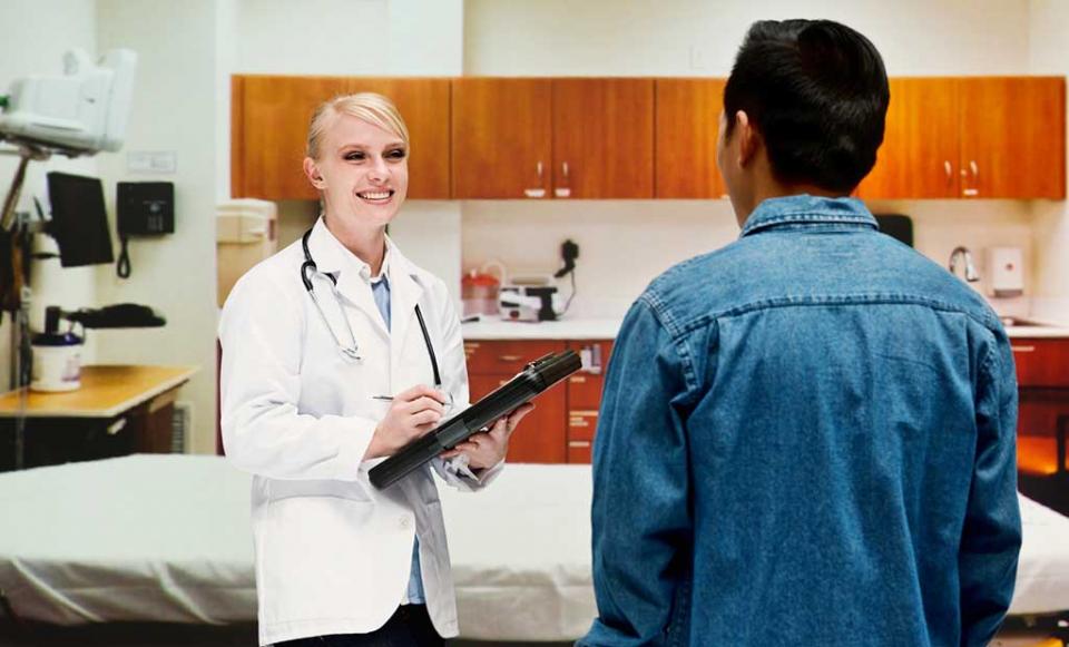 doctor-and-patient-chat doctor patient health insurance