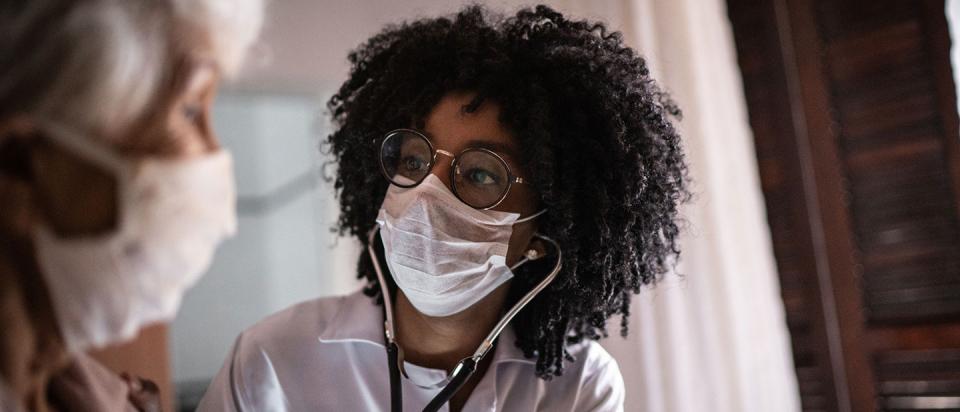 patient uses insurance coverage while seeing doctor
