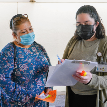 Sea Mar Burien Well Woman Day provides breast and cervical cancer screenings for Seattle women on April 17, 2021 in Burien, Washington.