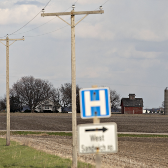 Hospital sign in field