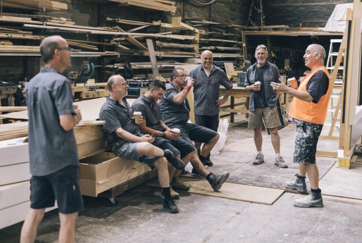 Carpenters who joined an association health plan together