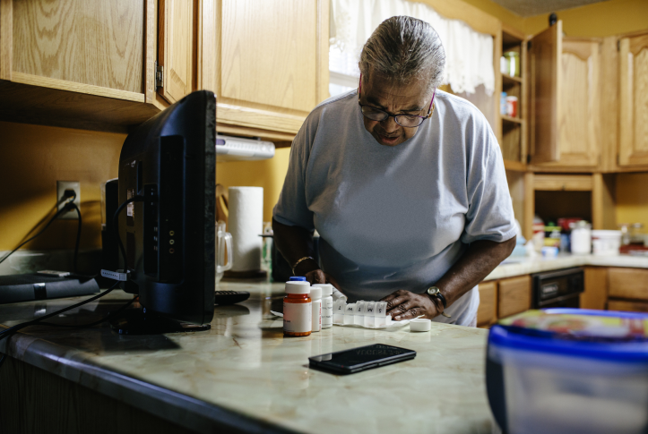 Medicare recipient sorting prescriptions