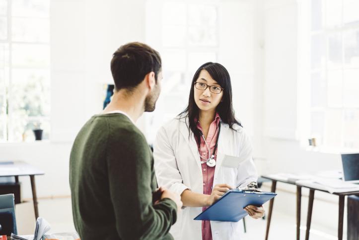 Patient at the doctor's office who may not enroll with elimination of individual mandate penalty