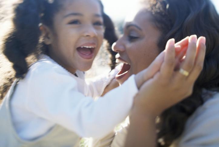 mother and daughter