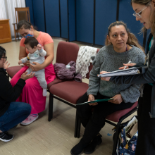 Community health center nurse Karen Lagarda talks with Rosa Romero about her lab results at a Luminis Health program in College Park, Md., on Nov. 29, 2022. In 2021, community health centers served nearly 30.2 million patients. Photo: Michael Robinson Chavez/ Washington Post via Getty Images
