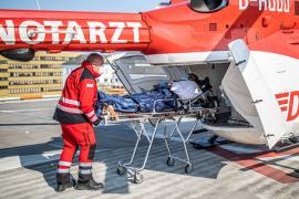 COVID-19 patient in France transported to Germany